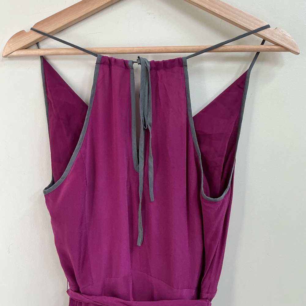 Anthropologie Girls from Savoy Gull Wing silk Dress Size 2 - Picture 4 of 6